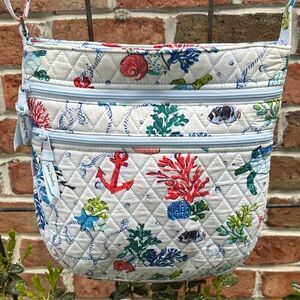 ⚓️🦑🪼Vera Bradley Quilted Hipster Crossbody Anchors Aweigh 🪼🦑 ⚓️